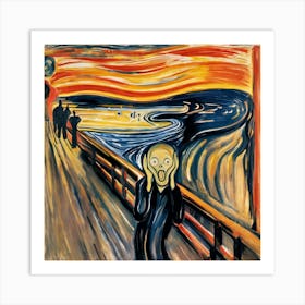 The Scream Edvard Munch Art Print