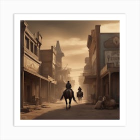 Red Dead Redemption 11 Art Print