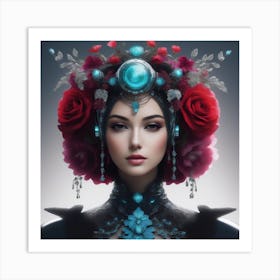 Chinese Woman Art Print