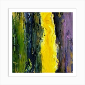 Yellow River Art Print