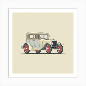 Car Wheels Vehicle Art Print