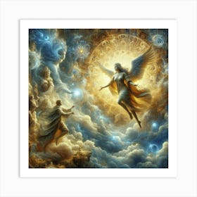 Angels Of The Sky Art Print