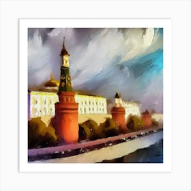 Moscow Kremlin 3 Art Print