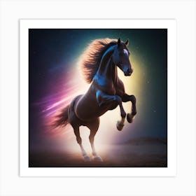 Horse In The Sky Art Print