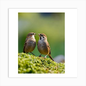 Sparrows 1 Art Print