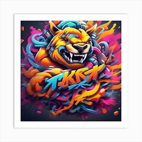 Graffiti Art 1 Art Print