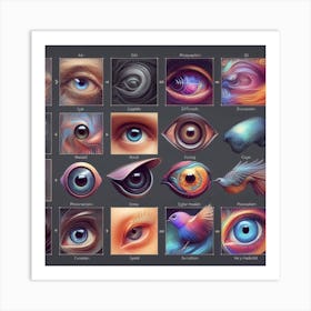 Eye Collection Art Print