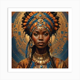 African Woman 1 Art Print