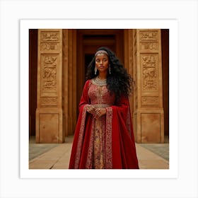 Egyptian Princess 1 Art Print