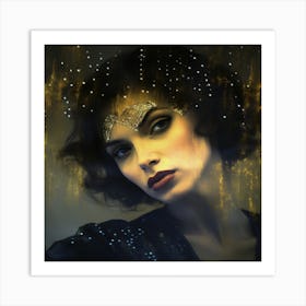 Portrait Of A Woman 10 Art Print