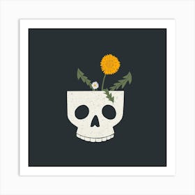 Sprout Thrive Survive Square Art Print