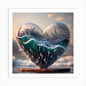 Heart Of The Ocean Print  Art Print