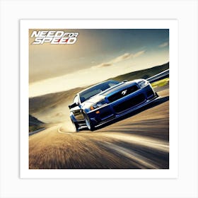 Need For Speed 47 Art Print