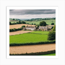 Cotswold Countryside 2 Art Print