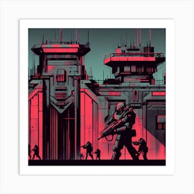 Sci - Fi Art, Sci - Fi Art, Sci - Fi Art, Sci - Fi Art, Sci - Fi Art, Art Print