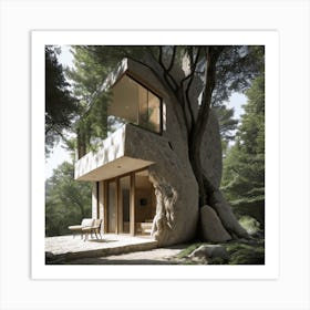 Tree House Art Print