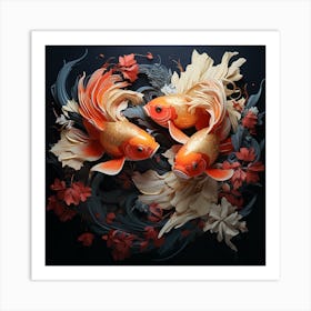 Goldfish Art Print