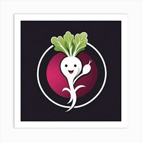 Beet Logo 3 Art Print