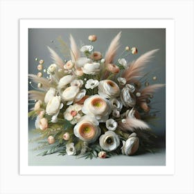 Bouquet Of Flowers 4 Art Print