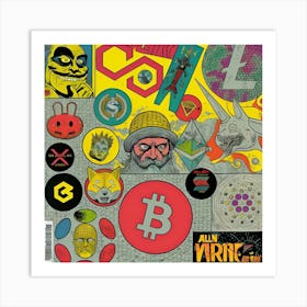 Cryptza250Bk Art Print