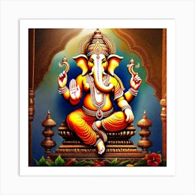 Ganesha 5 Art Print