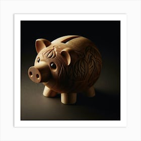 Piggy Bank Art Print