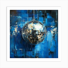 Disco Ball Art 9 Art Print