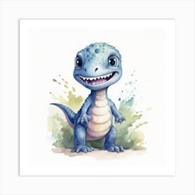 Dinosaur Painting Art Print