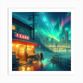 Urban Oasis 3 Art Print