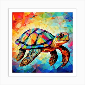 Turtle Painting 1 Art Print