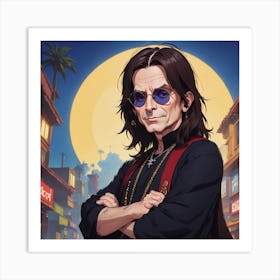 OZZY OSBORNE 1 Art Print