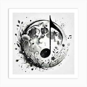 Music Note 2 Art Print