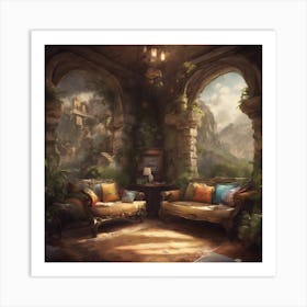 Living Room 1 Art Print