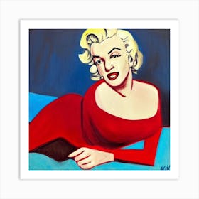 MARILYN MONROE 1 Art Print