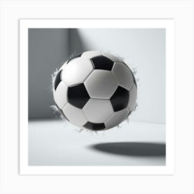 Soccer Ball Art Print