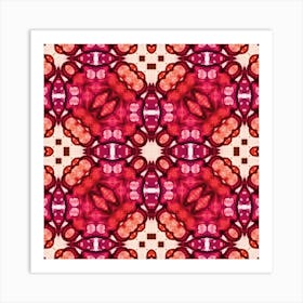 Abstract Mandala From Spots 2 Art Print