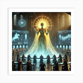 Queen Sorath Legacy Of Chaos Art Print