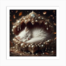 Pearls And Pearls 3 Art Print