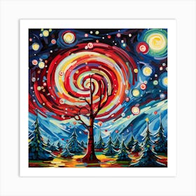 Starry Night 17 Art Print