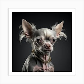 Chihuahua Portrait 1 Art Print