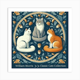 Classic Cats Collection Art Print