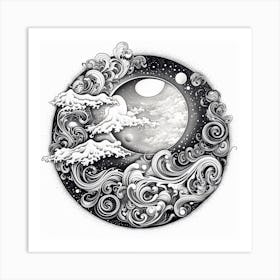 Yin And Yang 26 Art Print