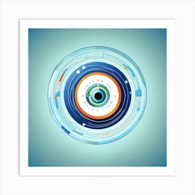 Eye Stock Vectors And Royalty-Free Images Art Print