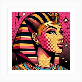 Pop Egyptian Laila Charm Art Print