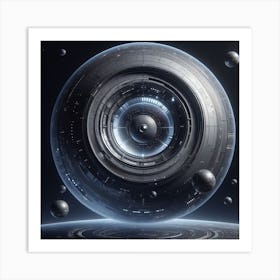 Spaceship 70 Art Print