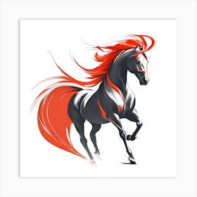 Painted Horse Art Print