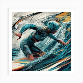 Surfer 1 Art Print