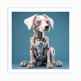 Robot Dog 1 Art Print