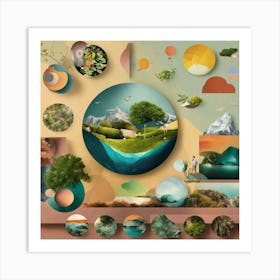 Landscapes Of The World Art Print