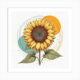 Sunflower Art Print